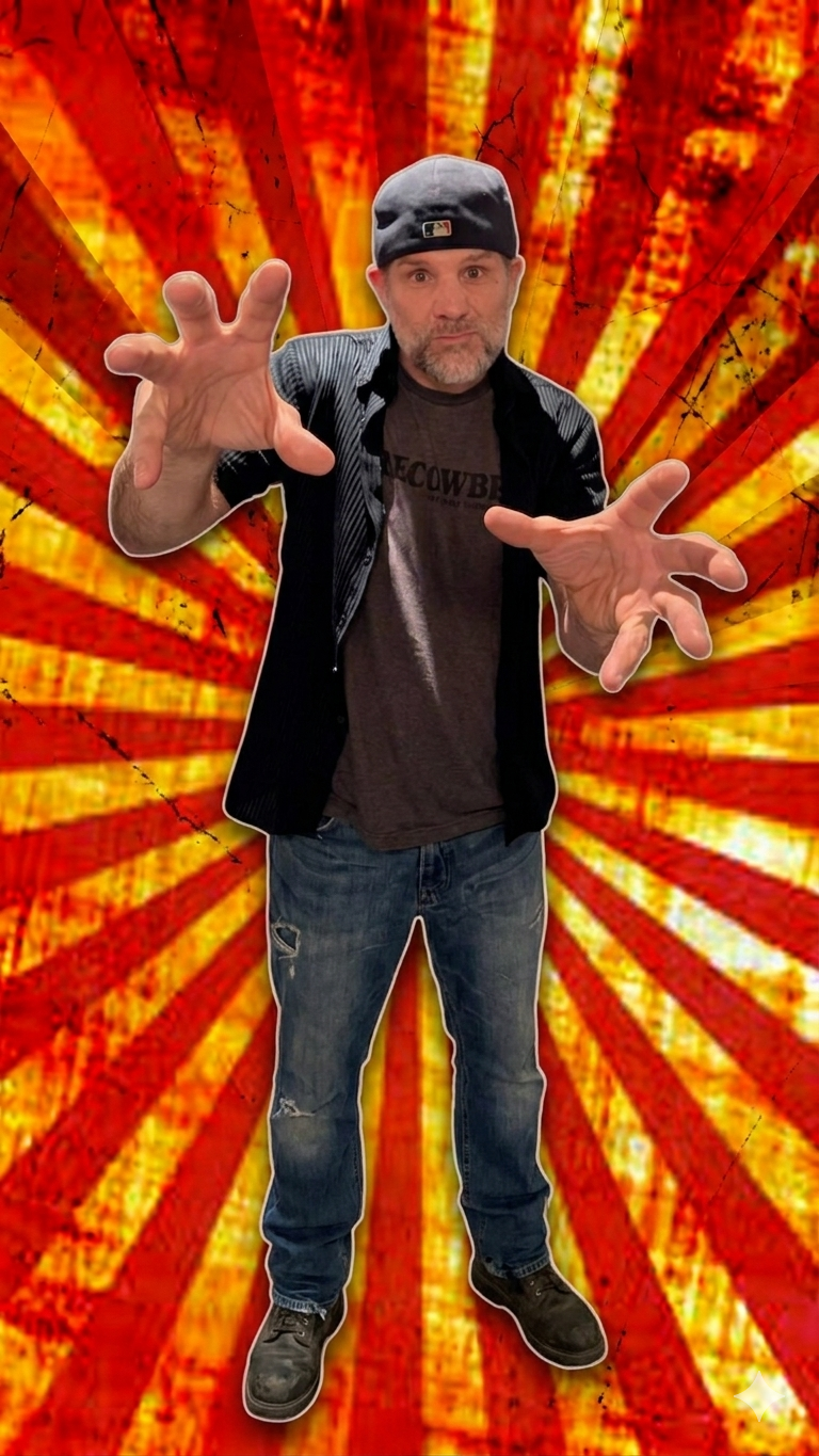 Pat, lead vocalist of Decibel Crush